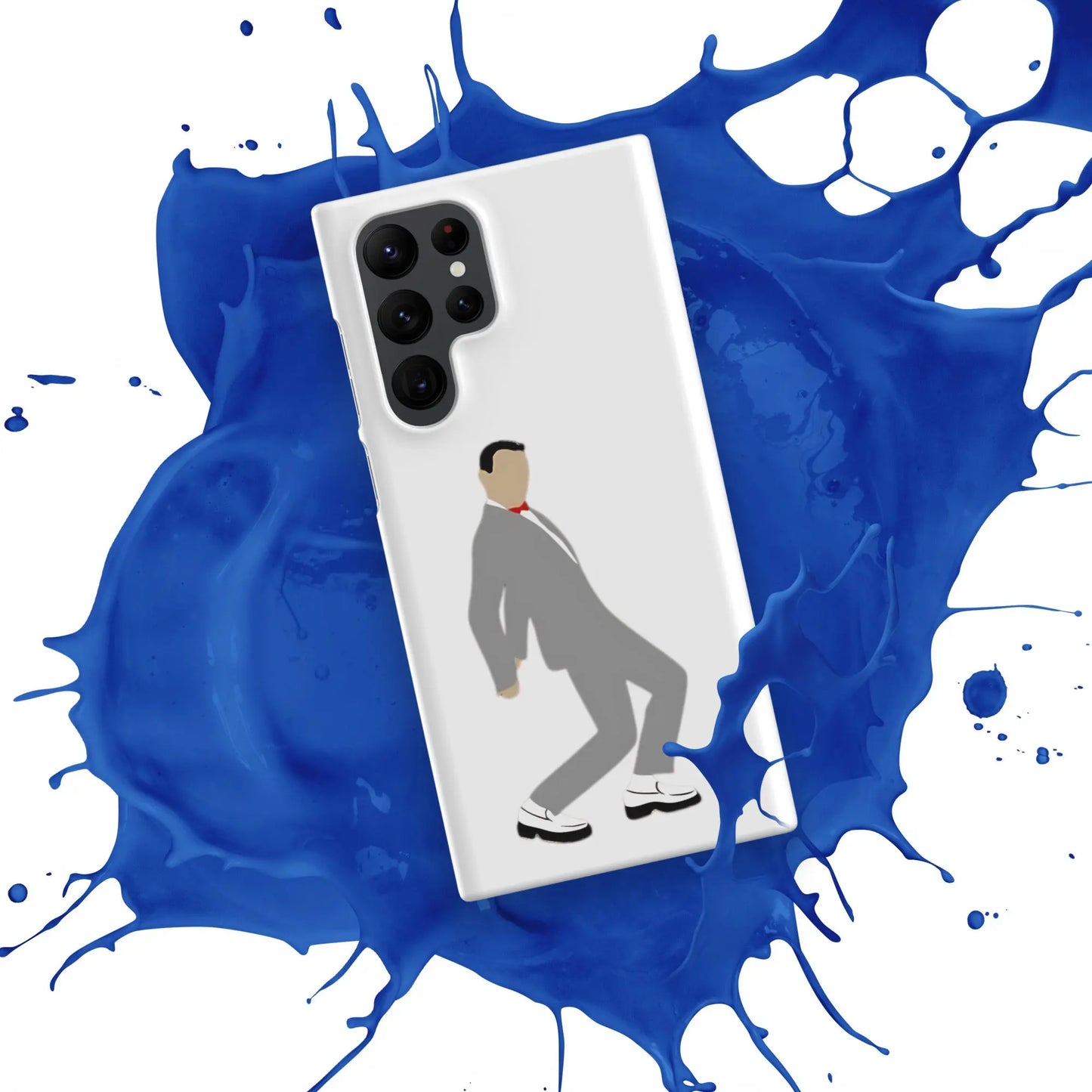 Pee-Wee Herman - Snap case for Samsung by Retro Splendor Tags: 80s, case, dance, gift, original, pee-wee, pee-wee herman, phone, Printful, retro, samsung, silhouette, tequila, vintage RetroSplendor Apparel