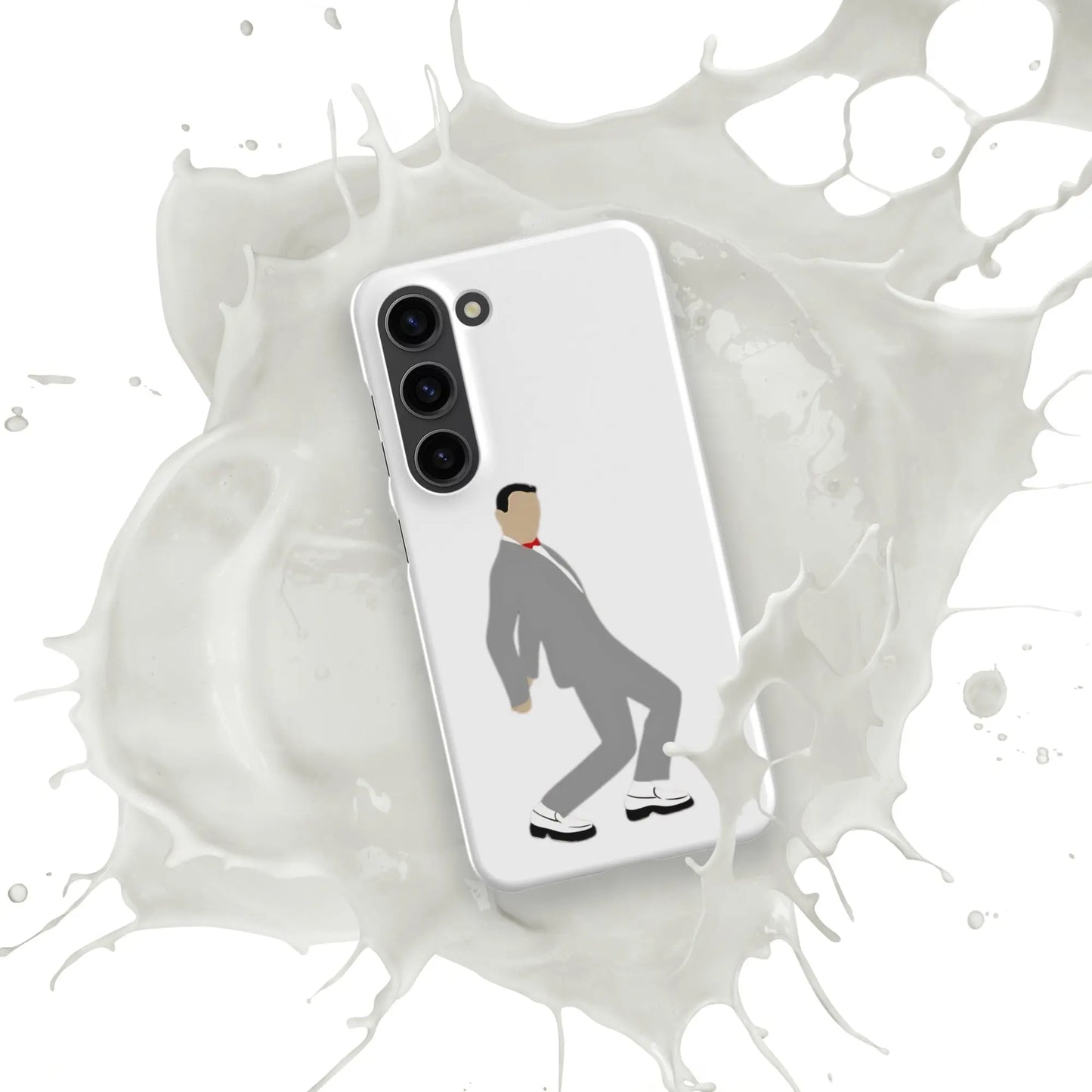 Pee-Wee Herman - Snap case for Samsung by Retro Splendor Tags: 80s, case, dance, gift, original, pee-wee, pee-wee herman, phone, Printful, retro, samsung, silhouette, tequila, vintage RetroSplendor Apparel