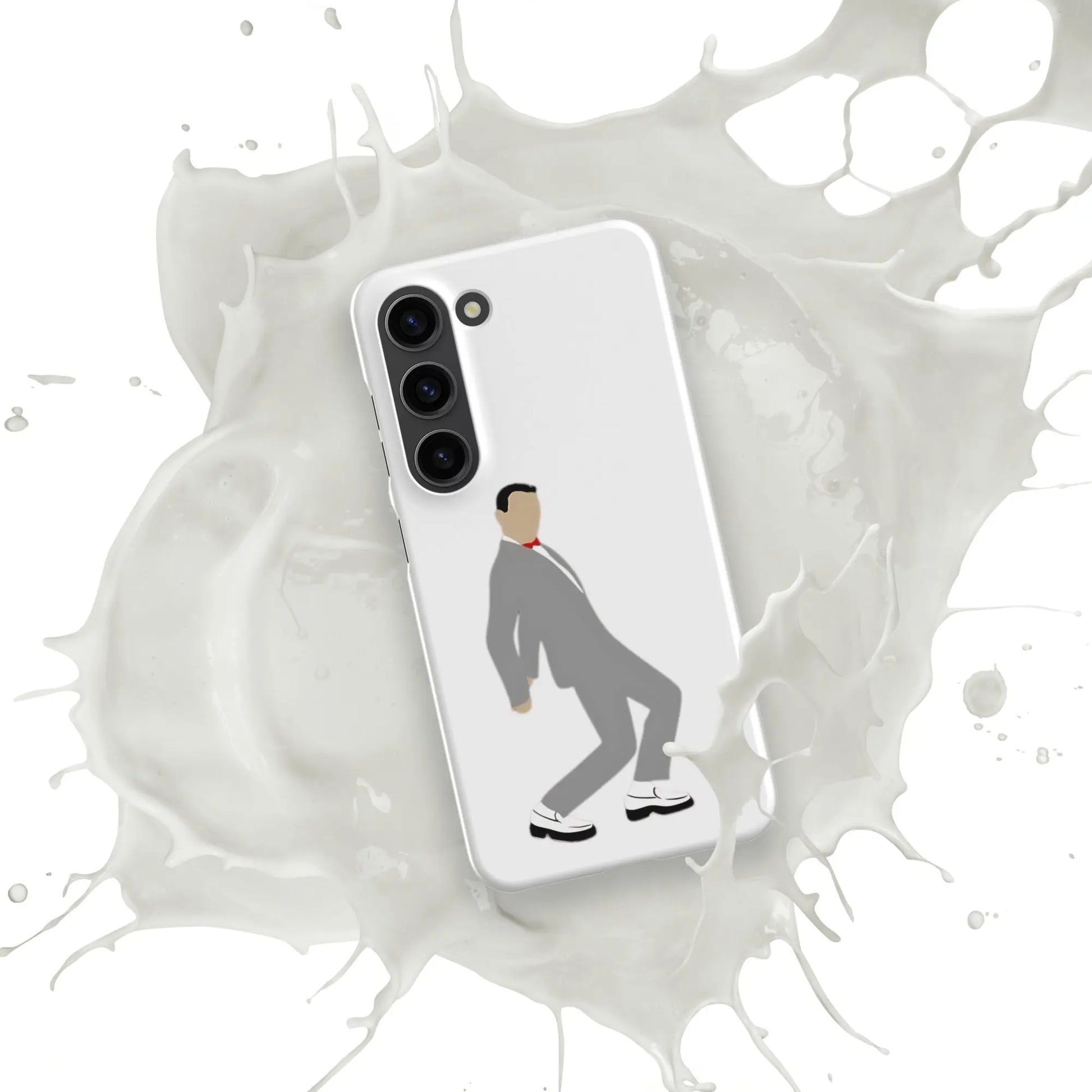 Pee-Wee Herman - Snap case for Samsung by Retro Splendor Tags: 80s, case, dance, gift, original, pee-wee, pee-wee herman, phone, Printful, retro, samsung, silhouette, tequila, vintage RetroSplendor Apparel