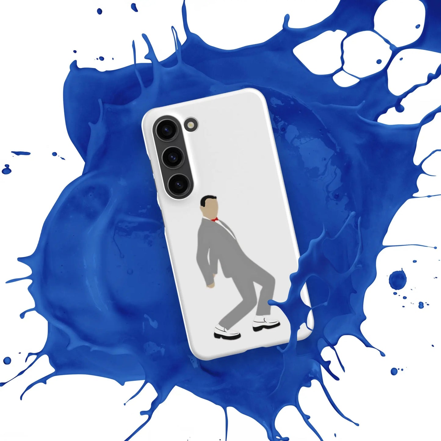 Pee-Wee Herman - Snap case for Samsung by Retro Splendor Tags: 80s, case, dance, gift, original, pee-wee, pee-wee herman, phone, Printful, retro, samsung, silhouette, tequila, vintage RetroSplendor Apparel
