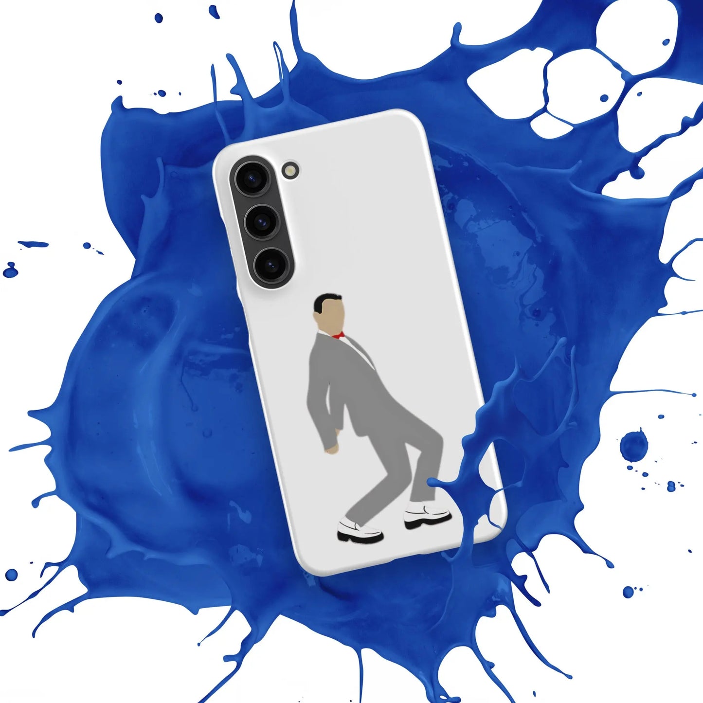 Pee-Wee Herman - Snap case for Samsung by Retro Splendor Tags: 80s, case, dance, gift, original, pee-wee, pee-wee herman, phone, Printful, retro, samsung, silhouette, tequila, vintage RetroSplendor Apparel