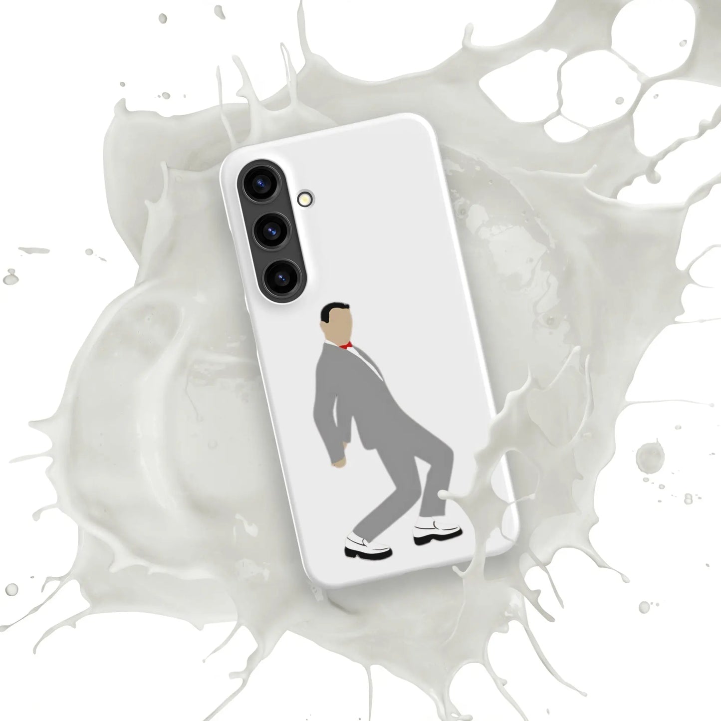 Pee-Wee Herman - Snap case for Samsung by Retro Splendor Tags: 80s, case, dance, gift, original, pee-wee, pee-wee herman, phone, Printful, retro, samsung, silhouette, tequila, vintage RetroSplendor Apparel