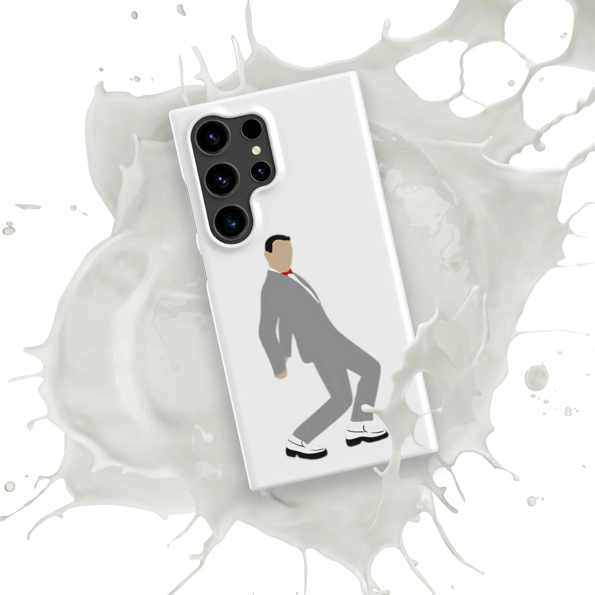 Pee-Wee Herman - Snap case for Samsung by Retro Splendor Tags: 80s, case, dance, gift, original, pee-wee, pee-wee herman, phone, Printful, retro, samsung, silhouette, tequila, vintage RetroSplendor Apparel