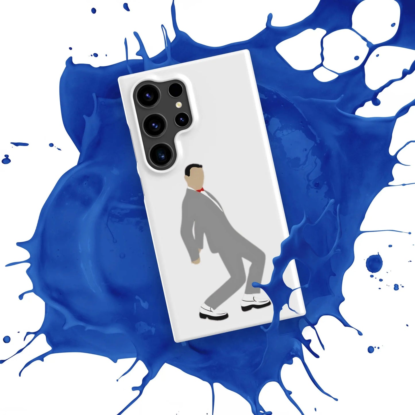 Pee-Wee Herman - Snap case for Samsung by Retro Splendor Tags: 80s, case, dance, gift, original, pee-wee, pee-wee herman, phone, Printful, retro, samsung, silhouette, tequila, vintage RetroSplendor Apparel