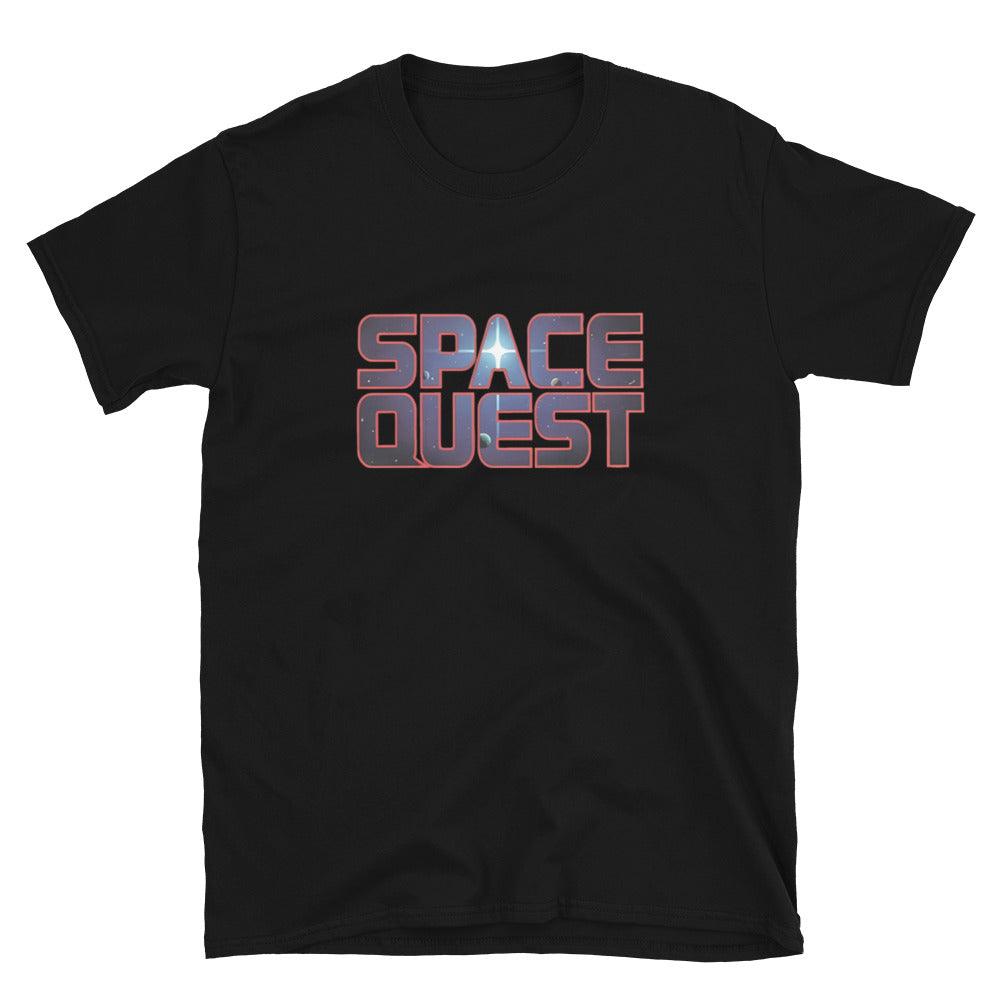 Space Quest Short-Sleeve Tee: Adventure Awaits! - Retro Splendor