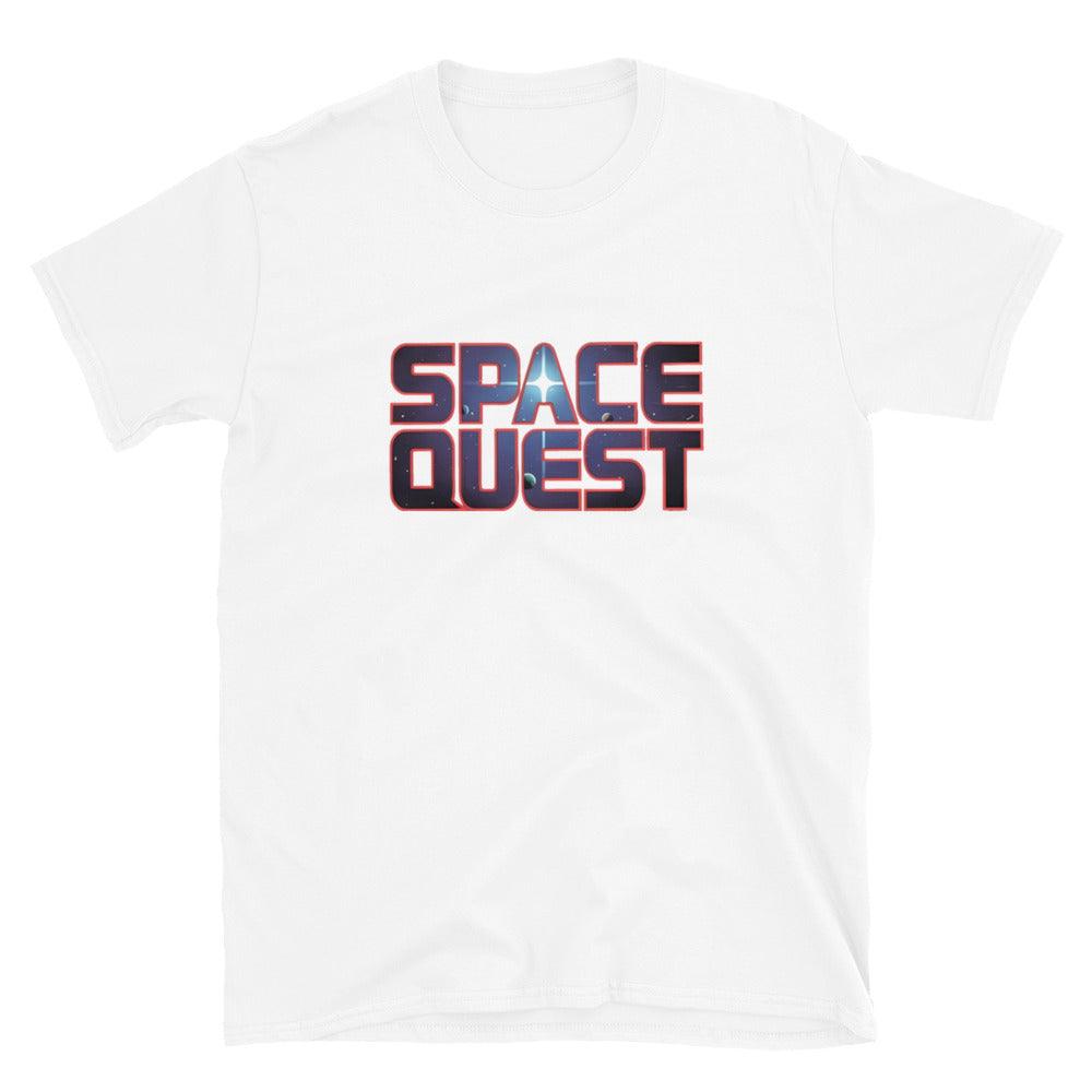 Space Quest Short-Sleeve Tee: Adventure Awaits! - Retro Splendor