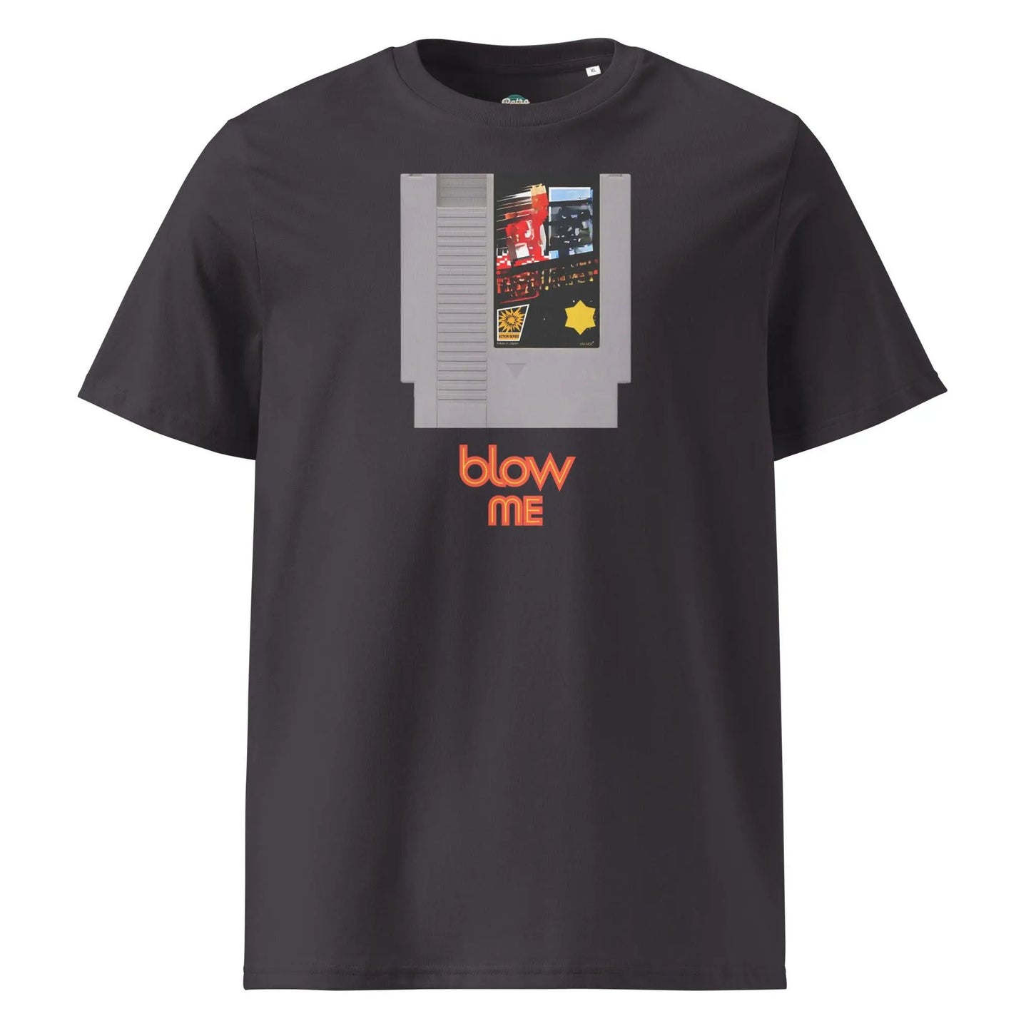 Blow me - Nintendo Tee - Organic Cotton by Stanley/Stella Tags: 80s, comedy, funny, gaming, graphic tee, original, retro, retrosplendor, shirt, splendor, t-shirt, unisex, vintage RetroSplendor Apparel