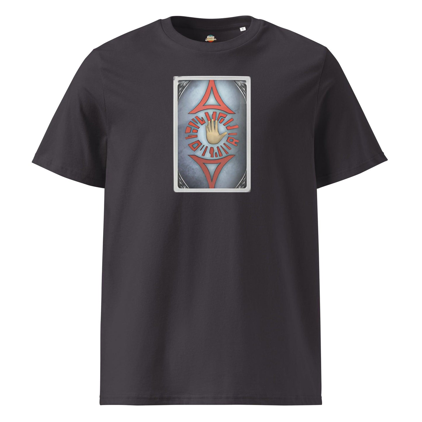 EQ Monk - organic ribbed neck t-shirt - Retro Splendor