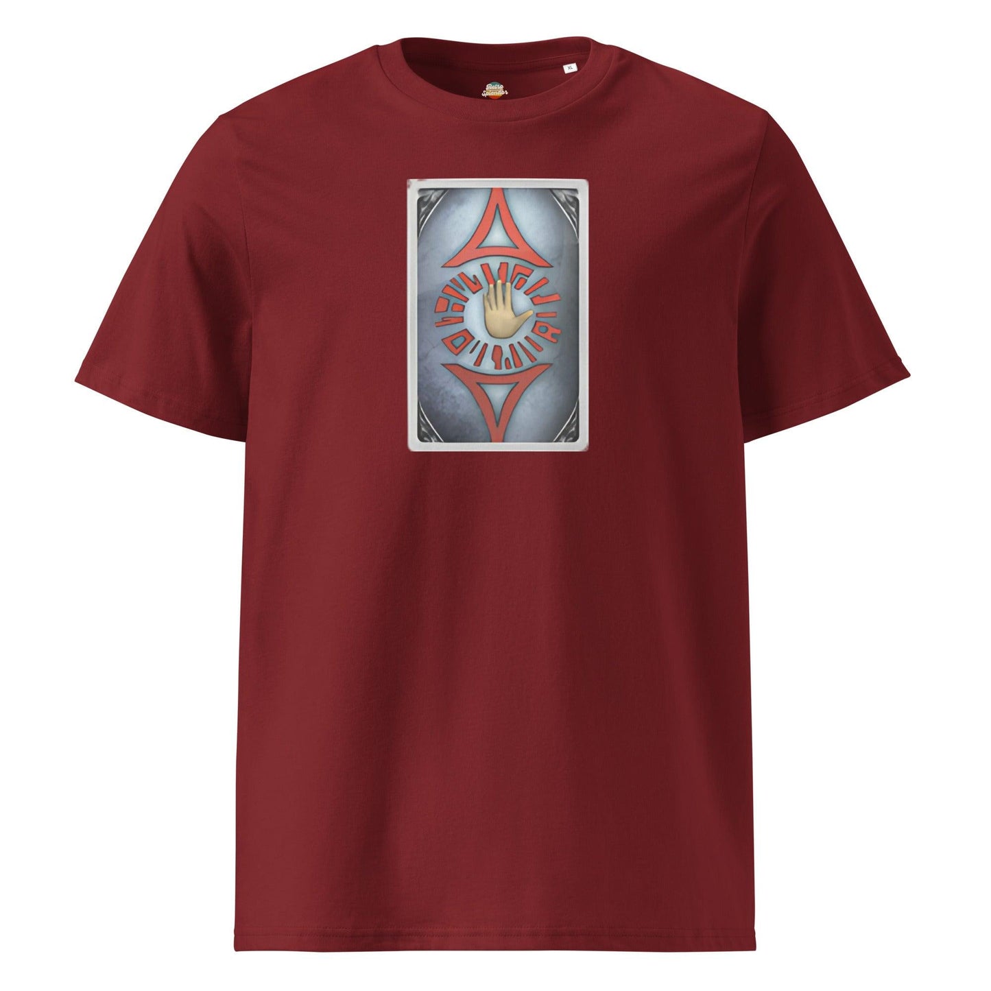 EQ Monk - organic ribbed neck t-shirt - Retro Splendor