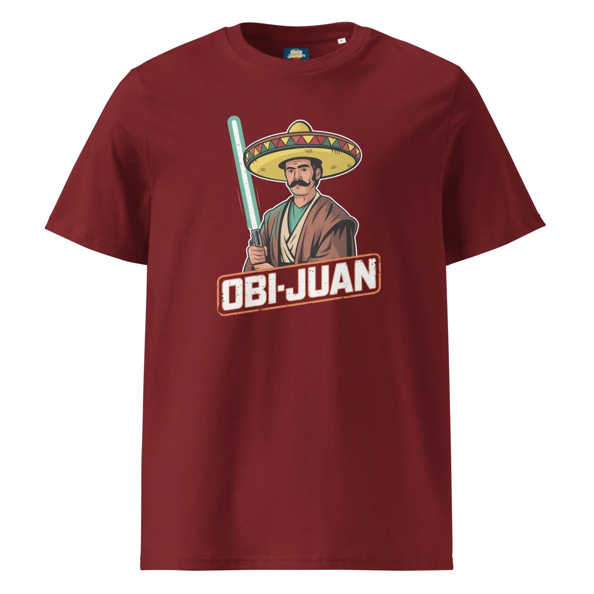 Obi Juan Shirt - Organic Ribbed Neck T-Shirt by Stanley/Stella Tags: eco-friendly apparel, obi juan shirt, organic clothing, ribbed neck t-shirt, sustainable fashion RetroSplendor Apparel