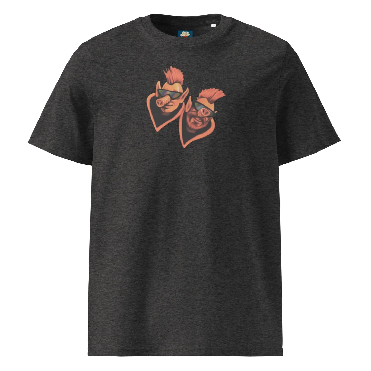 Two Guys From Andromeda - Unisex organic ribbed neck t-shirt by Stanley/Stella Tags: 80s, gaming, graphic tee, Printful, retro, space quest, two guys from andromeda, vintage vibe RetroSplendor Apparel
