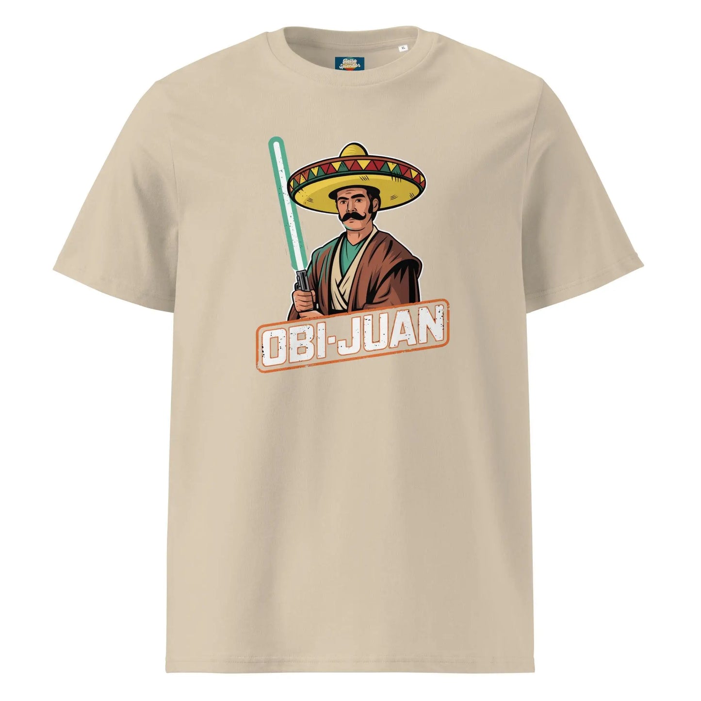 Obi Juan Shirt - Organic Ribbed Neck T-Shirt by Stanley/Stella Tags: eco-friendly apparel, obi juan shirt, organic clothing, ribbed neck t-shirt, sustainable fashion RetroSplendor Apparel