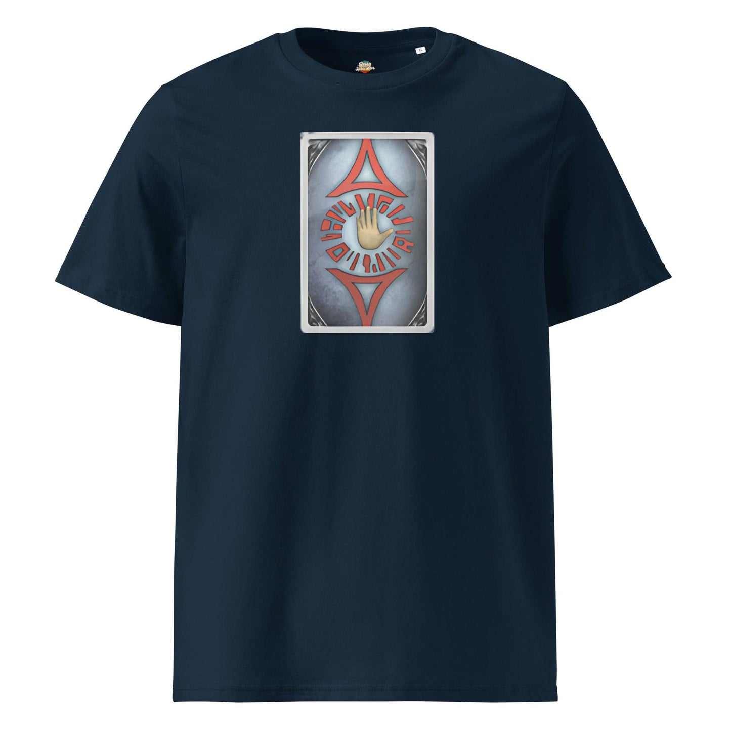 EQ Monk - organic ribbed neck t-shirt - Retro Splendor
