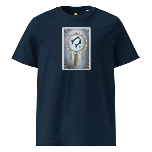 EQ Shaman - organic ribbed neck t-shirt - Retro Splendor