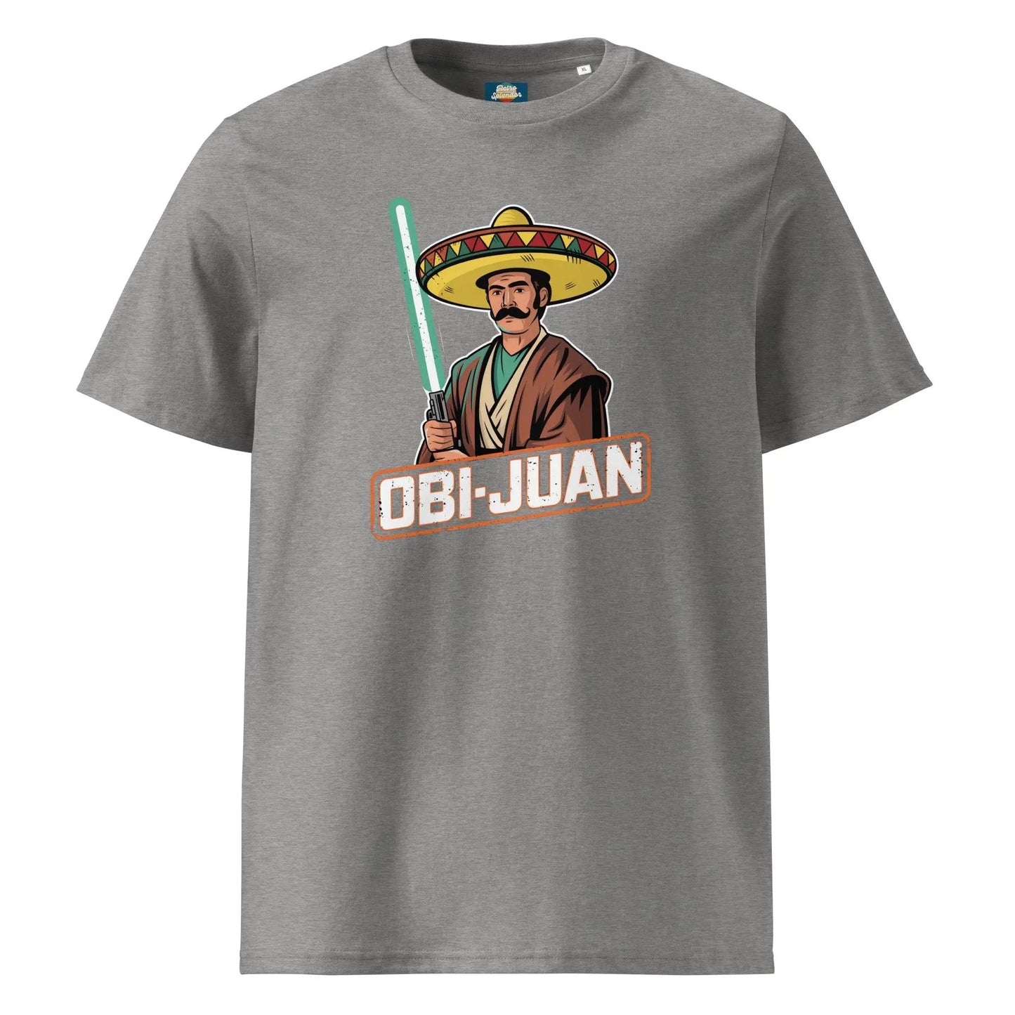 Obi Juan Shirt - Organic Ribbed Neck T-Shirt by Stanley/Stella Tags: eco-friendly apparel, obi juan shirt, organic clothing, ribbed neck t-shirt, sustainable fashion RetroSplendor Apparel