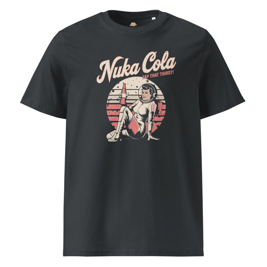 Nuka Cola - organic ribbed neck t-shirt - Retro Splendor